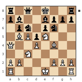 Партия №1264738 - Андреев Вадим Анатольевич (Король шахмат) vs Константин (Харинов)